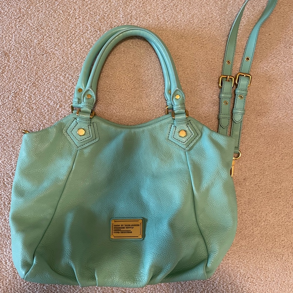 Marc by Marc Jacobs shoulder bag with strap to make into a crossbody.